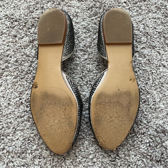 Steve Madden Sparkly Slip On Flats - Picture 6 of 6